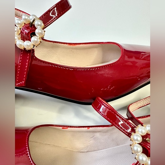 New Patent ruby 2 strap Mary janes sz 7 (Asian sz 235) fits like a sz 6 1/2. New - Picture 7 of 10